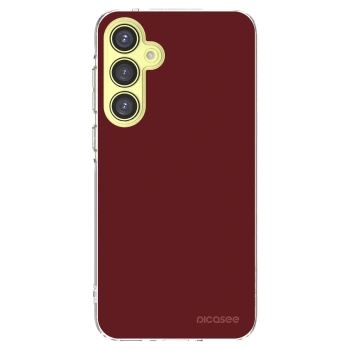 Picasee silikonska prozirna maskica za Samsung Galaxy A35 5G A356B - Red Bliss