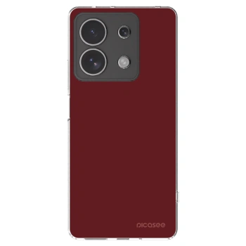 Picasee silikonska prozirna maskica za Xiaomi Redmi Note 13 4G - Red Bliss