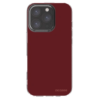 Picasee silikonska prozirna maskica za Apple iPhone 16 Pro - Red Bliss