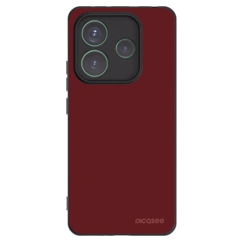 Picasee crna silikonska maskica za Xiaomi Redmi Note 14 5G - Red Bliss