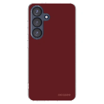 Picasee silikonska prozirna maskica za Samsung Galaxy S25 5G - Red Bliss