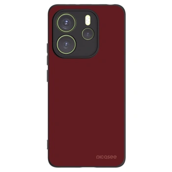 Picasee crna silikonska maskica za Xiaomi Redmi Note 14 4G - Red Bliss
