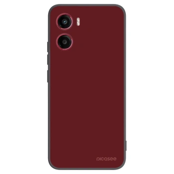 Picasee crna silikonska maskica za Motorola Moto G05 - Red Bliss