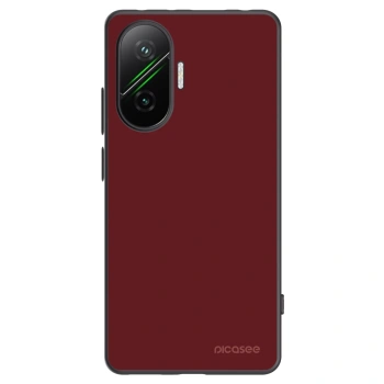 Picasee crna silikonska maskica za Xiaomi Poco F7 5G - Red Bliss