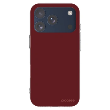 Picasee silikonska prozirna maskica za Apple iPhone 17 Pro - Red Bliss