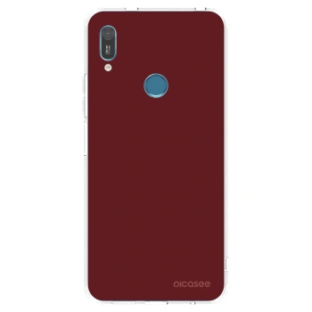 Picasee silikonska prozirna maskica za Huawei Y6 2019 - Red Bliss