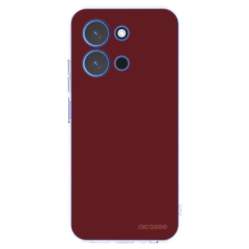 Picasee silikonska prozirna maskica za Xiaomi Redmi 15C 4G - Red Bliss