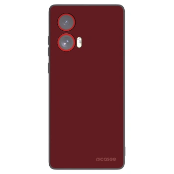 Picasee crna silikonska maskica za Motorola Edge 50 Fusion - Red Bliss