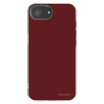 Picasee silikonska prozirna maskica za Apple iPhone 17e - Red Bliss