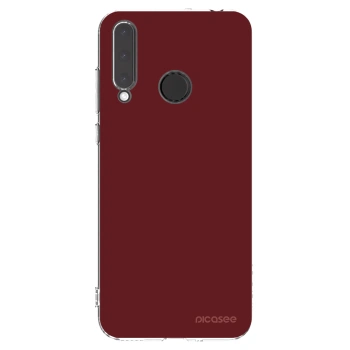 Picasee silikonska prozirna maskica za Honor 20 Lite - Red Bliss