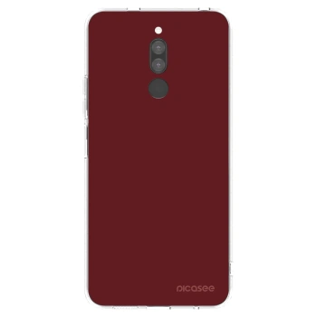Picasee silikonska prozirna maskica za Xiaomi Redmi 8 - Red Bliss