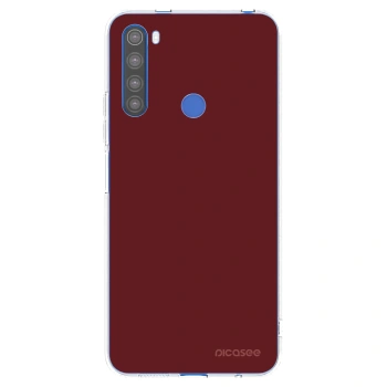 Picasee silikonska prozirna maskica za Xiaomi Redmi Note 8T - Red Bliss