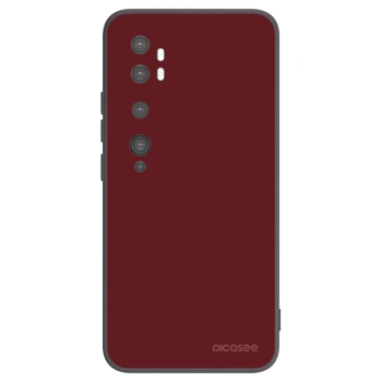 Picasee crna silikonska maskica za Xiaomi Mi Note 10 (Pro) - Red Bliss