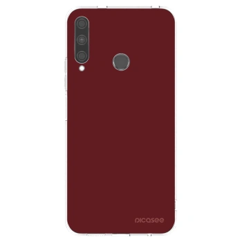 Picasee silikonska prozirna maskica za Huawei P40 Lite E - Red Bliss