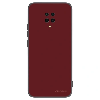 Picasee crna silikonska maskica za Xiaomi Redmi Note 9 Pro - Red Bliss