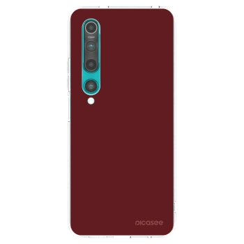 Picasee silikonska prozirna maskica za Xiaomi Mi 10 - Red Bliss