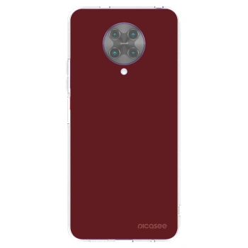 Picasee silikonska prozirna maskica za Xiaomi Poco F2 Pro - Red Bliss