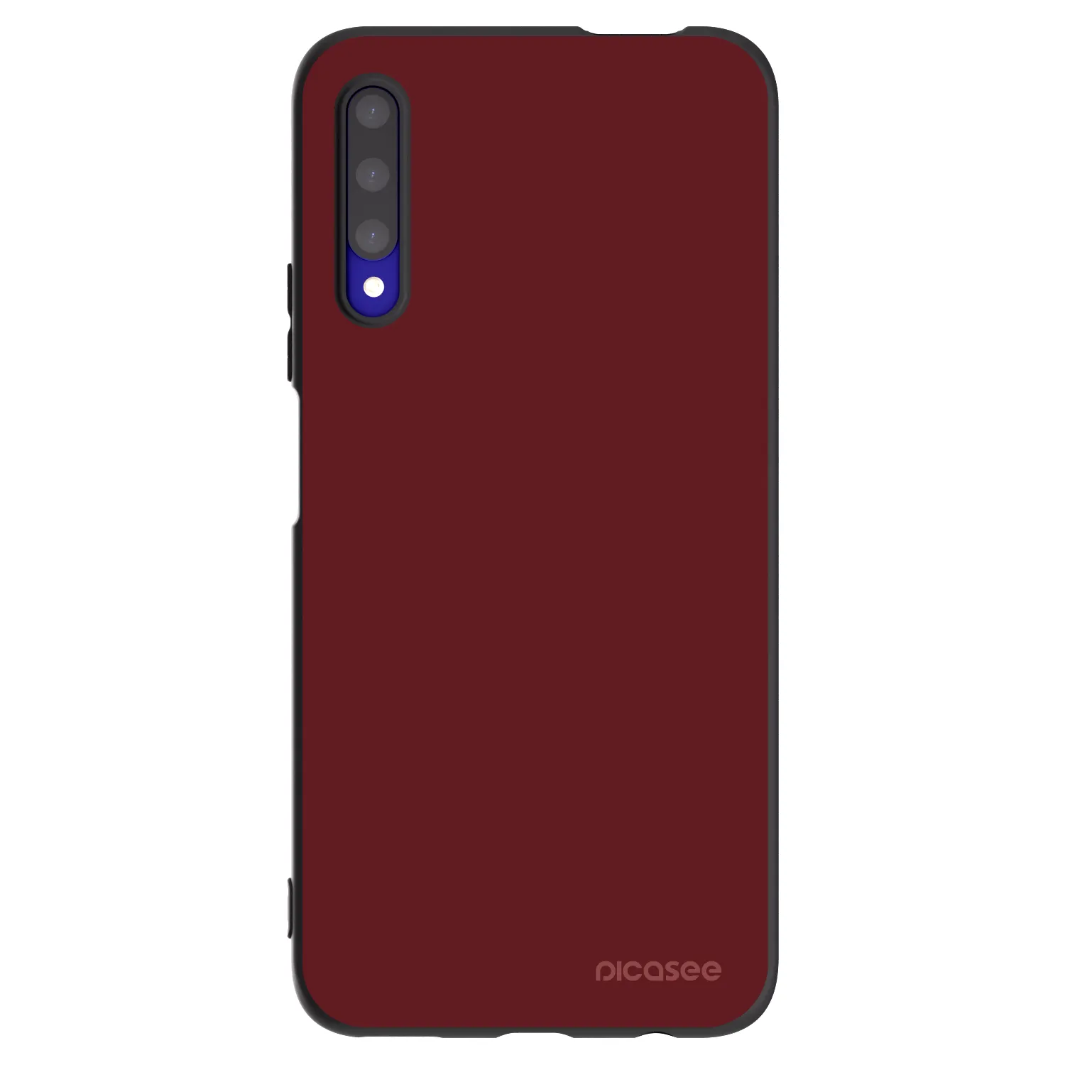 Picasee crna silikonska maskica za Honor 9X Pro - Red Bliss