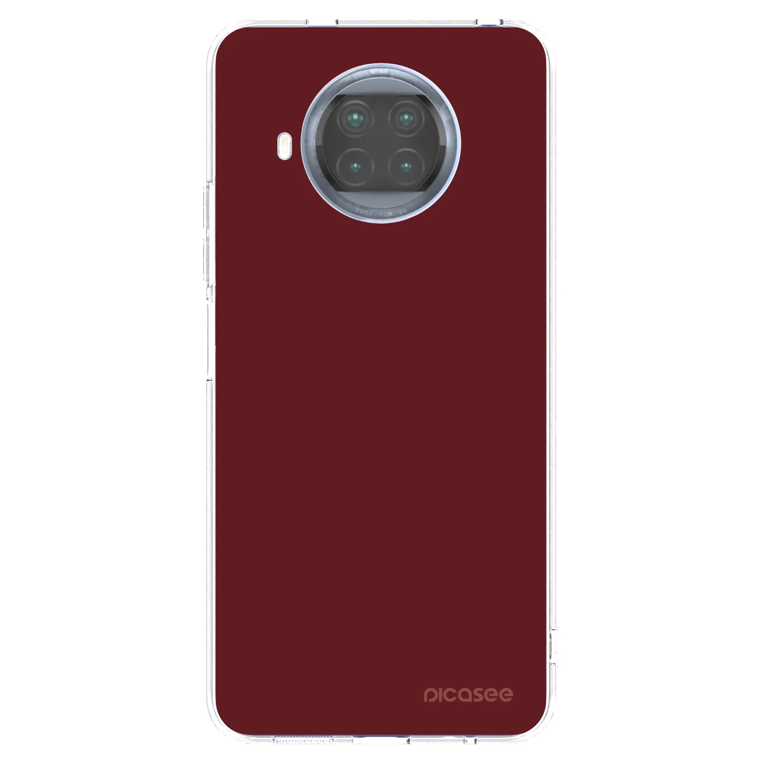 Picasee silikonska prozirna maskica za Xiaomi Mi 10T Lite - Red Bliss