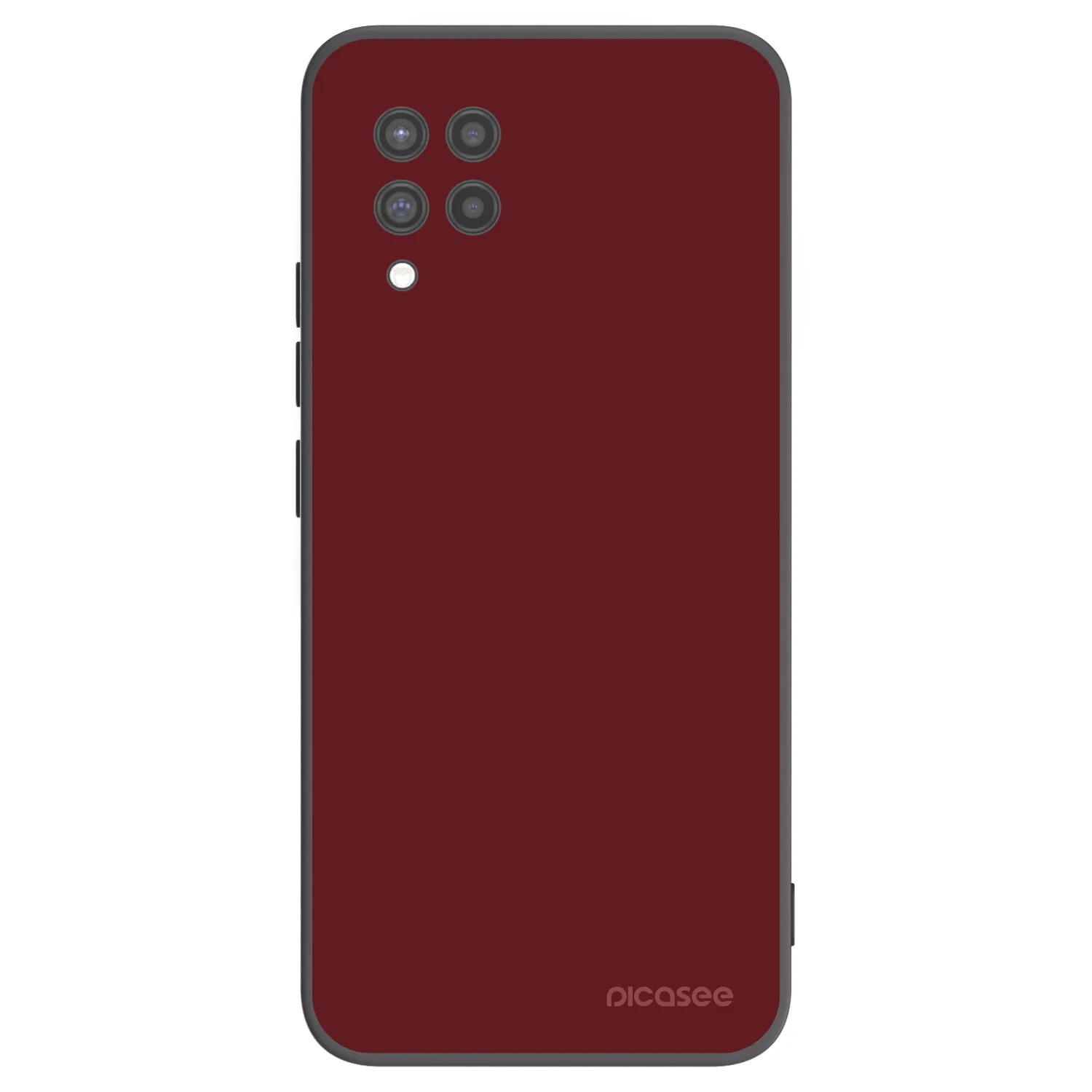 Picasee crna silikonska maskica za Samsung Galaxy A42 A426B - Red Bliss