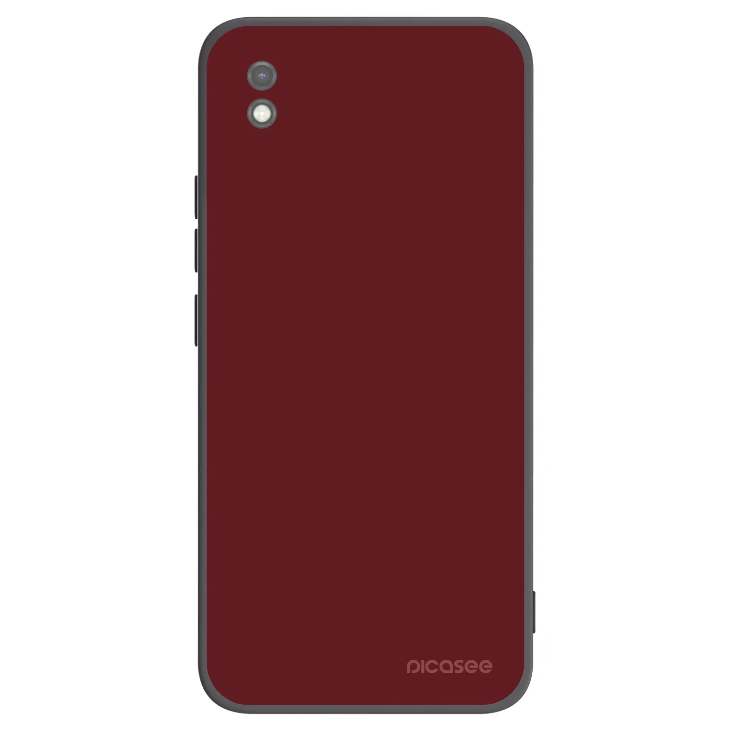 Picasee crna silikonska maskica za Xiaomi Redmi 9AT - Red Bliss