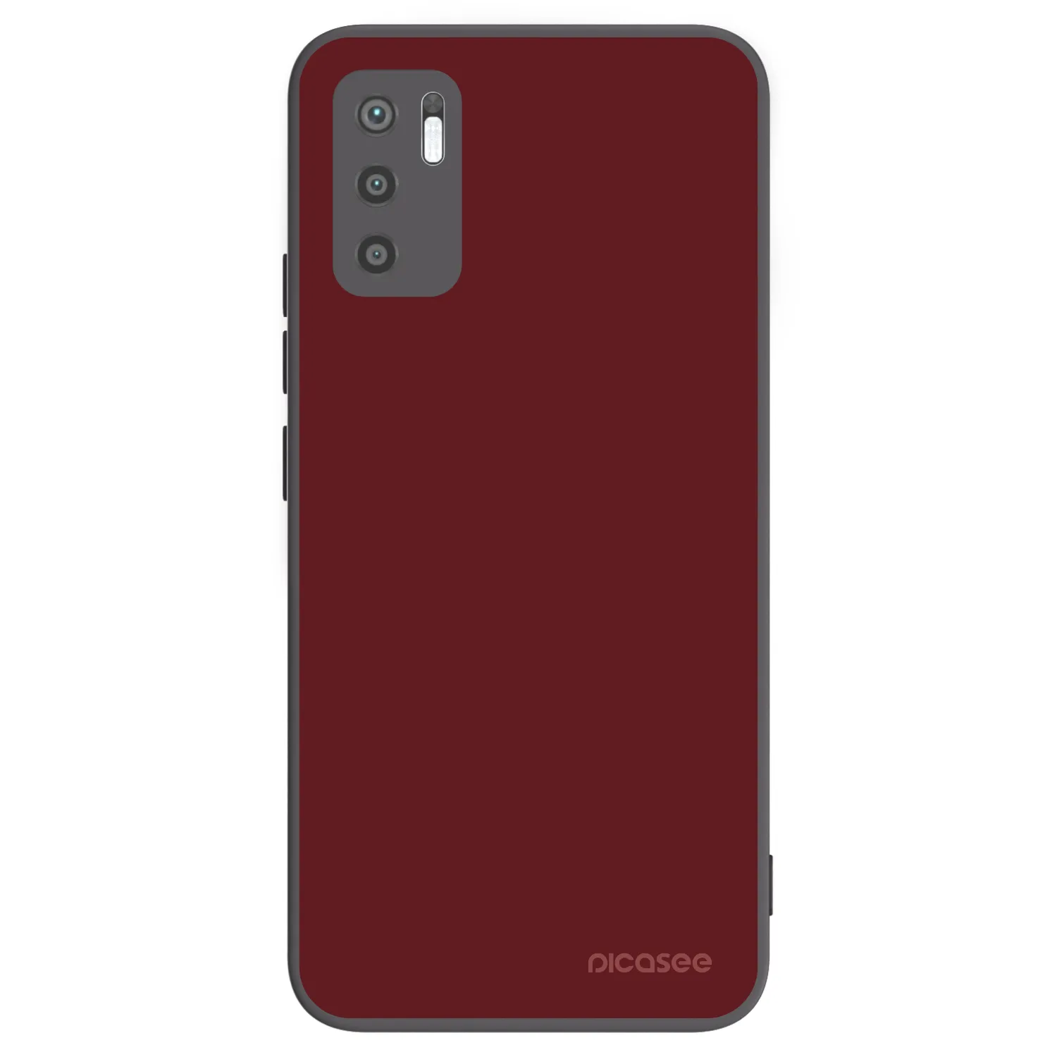 Picasee crna silikonska maskica za Xiaomi Redmi Note 10 5G - Red Bliss