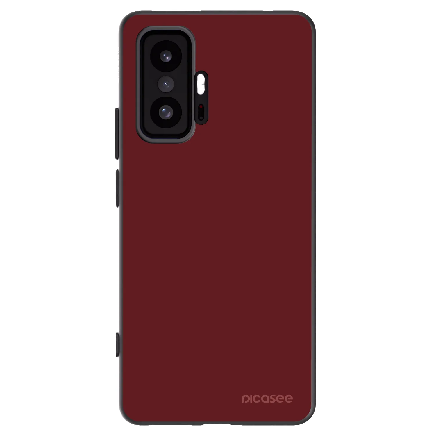 Picasee crna silikonska maskica za Xiaomi 11T - Red Bliss