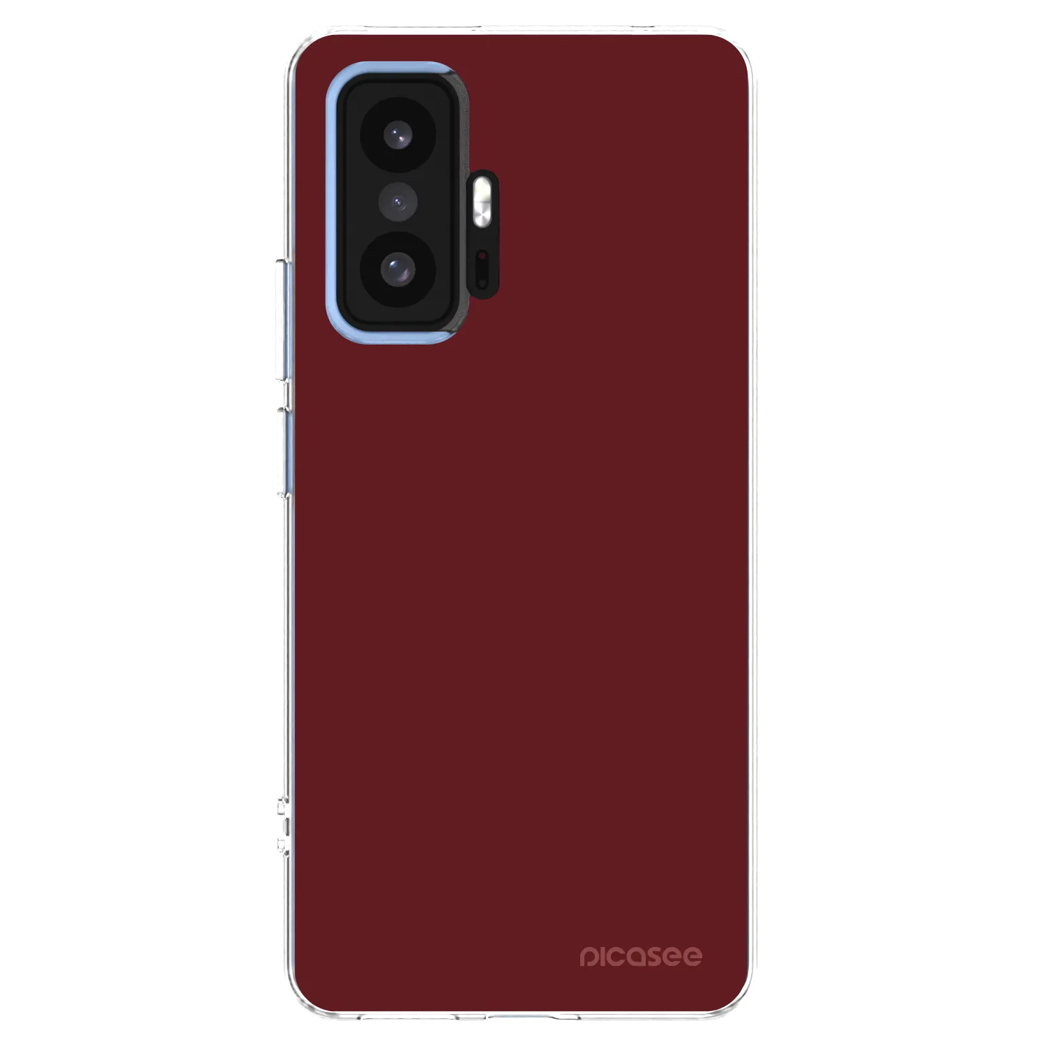 Picasee silikonska prozirna maskica za Xiaomi 11T Pro - Red Bliss