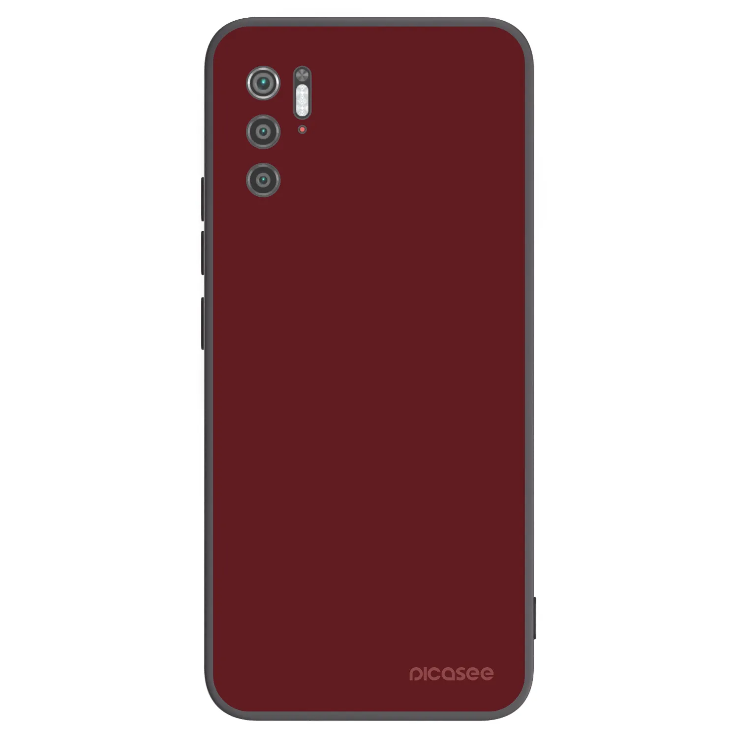 Picasee crna silikonska maskica za Xiaomi Poco M3 Pro 5G - Red Bliss