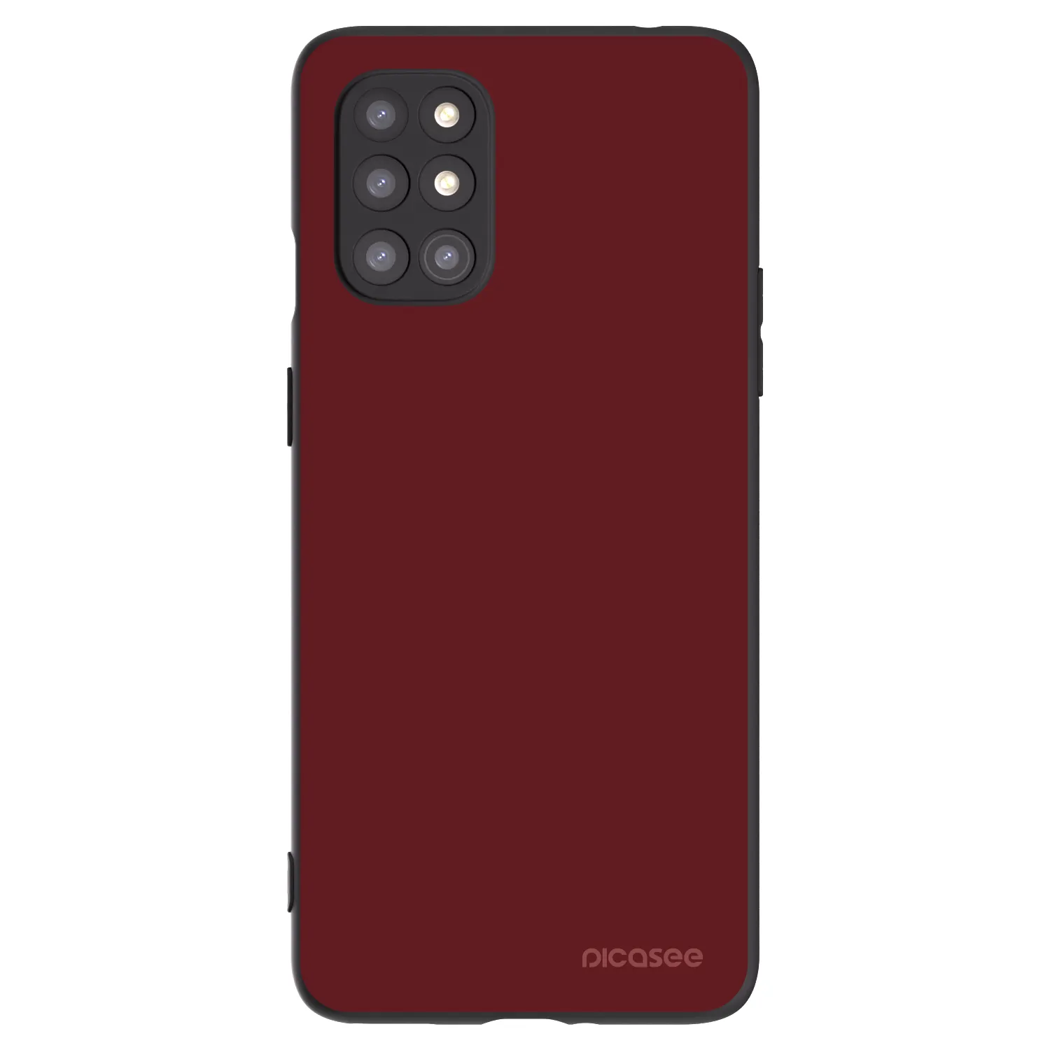 Picasee crna silikonska maskica za OnePlus 8T - Red Bliss
