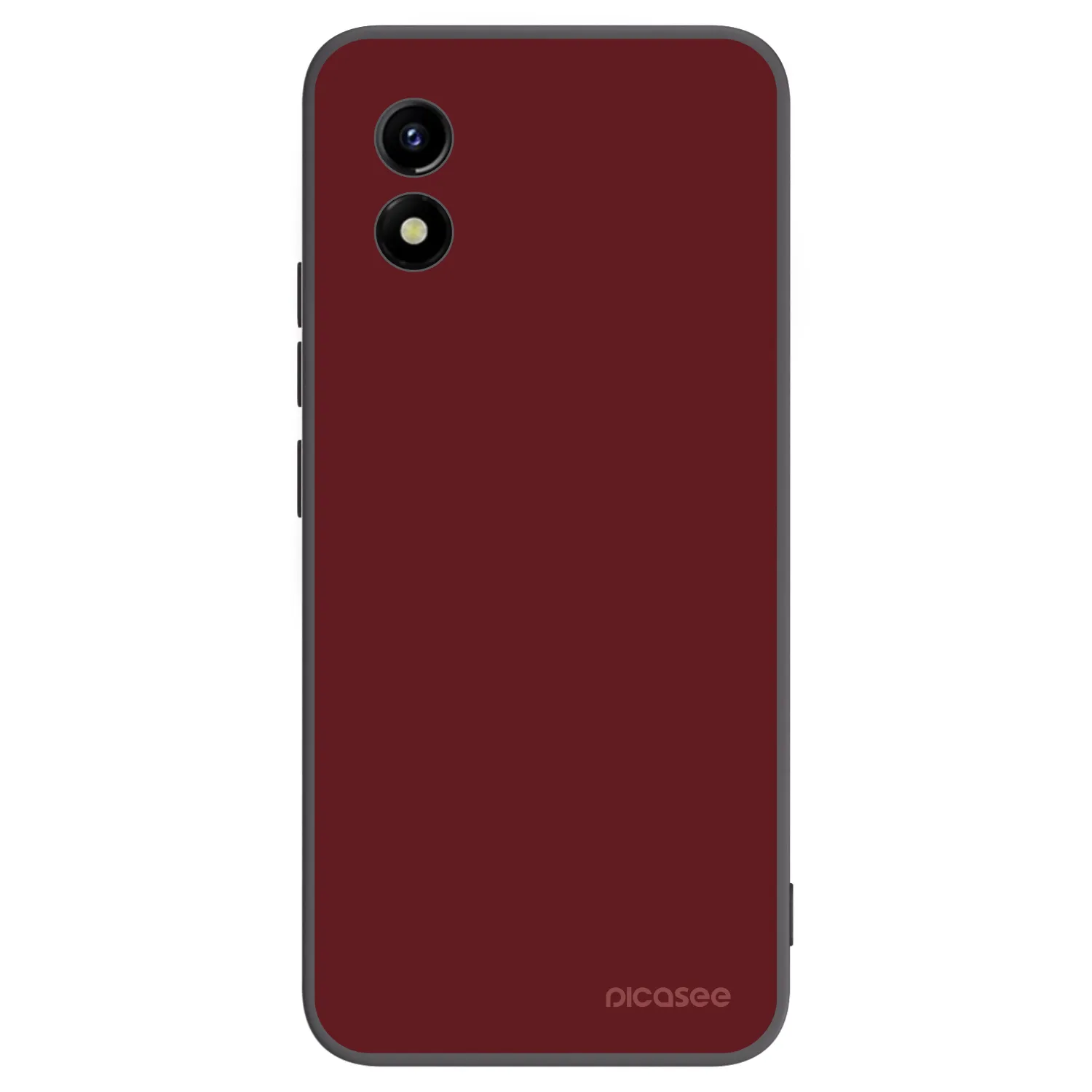 Picasee crna silikonska maskica za Vivo Y01 - Red Bliss