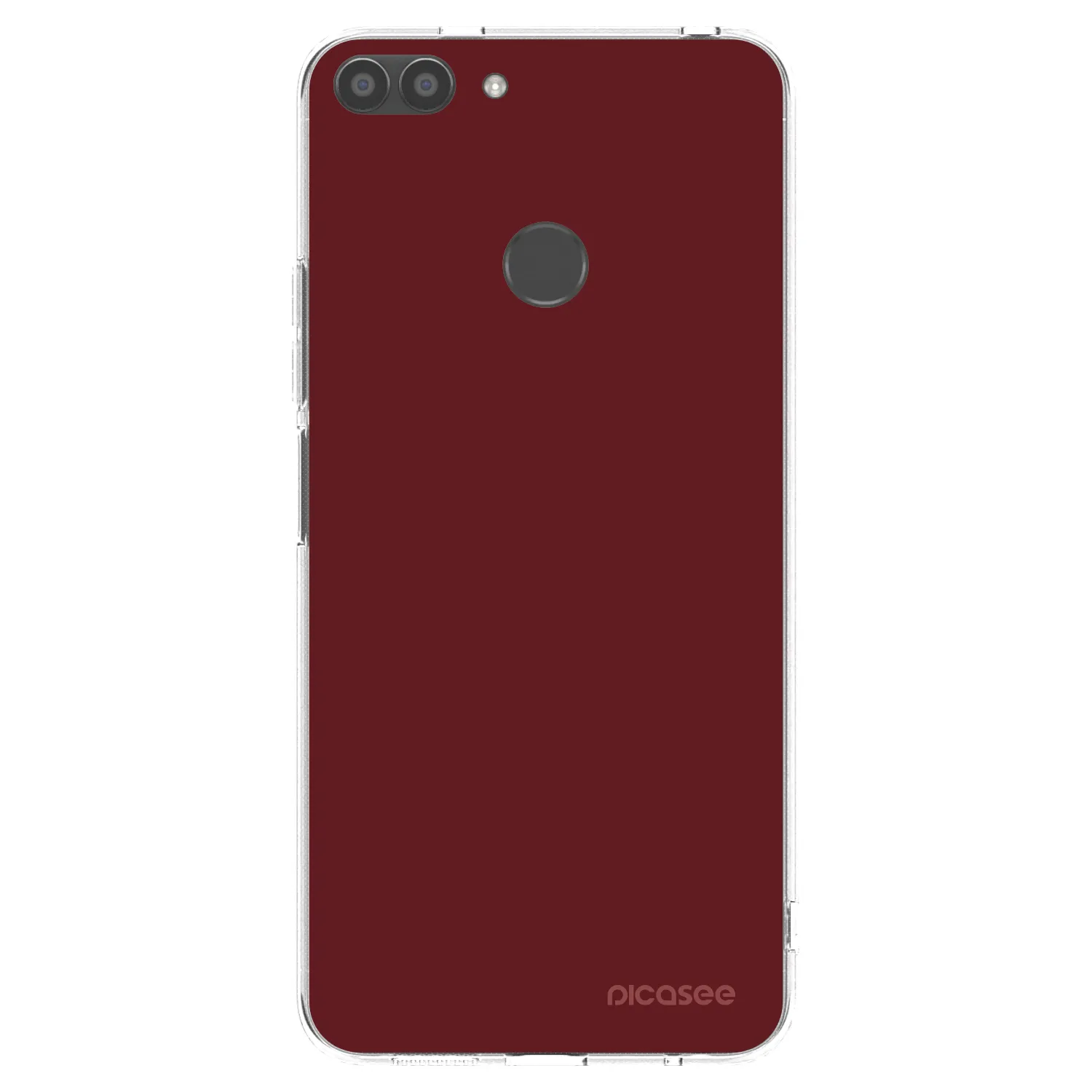 Picasee silikonska prozirna maskica za Huawei P Smart - Red Bliss