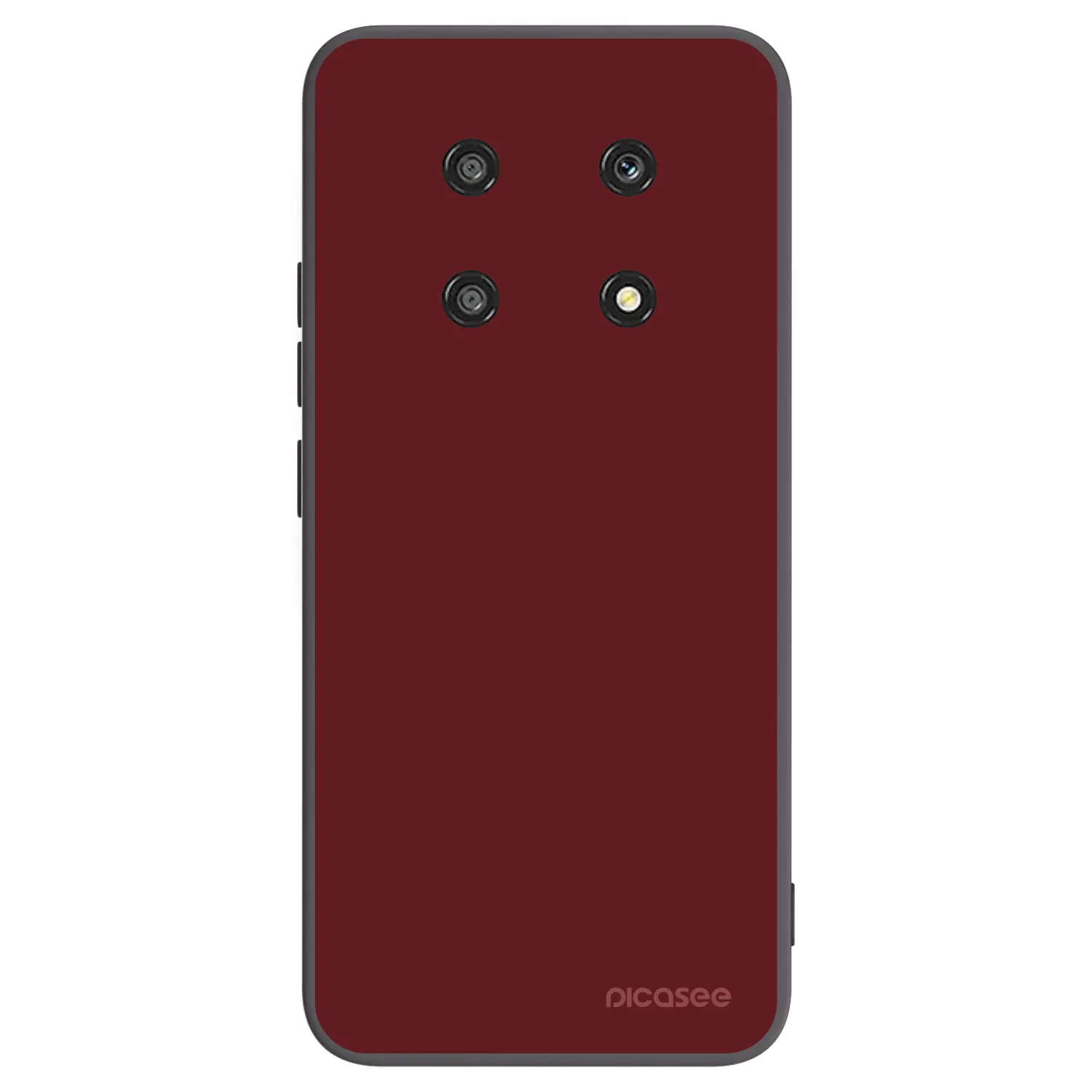 Picasee crna silikonska maskica za Honor Magic4 Lite 5G - Red Bliss