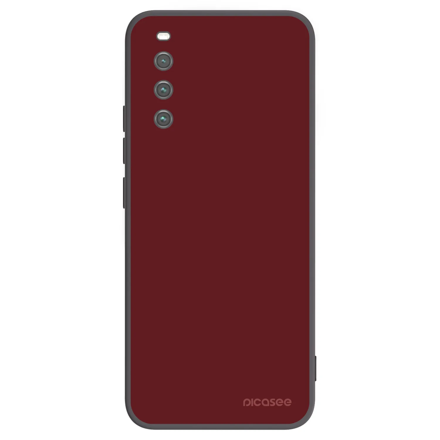 Picasee crna silikonska maskica za Sony Xperia 10 IV 5G - Red Bliss