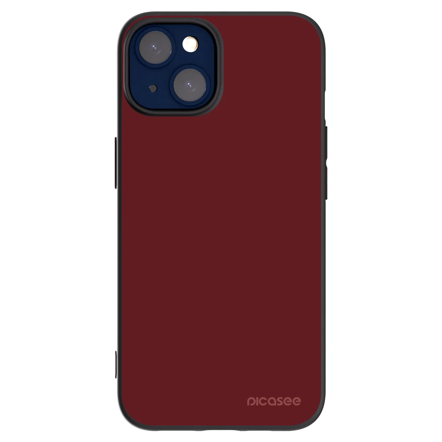 Picasee crna silikonska maskica za Apple iPhone 14 - Red Bliss