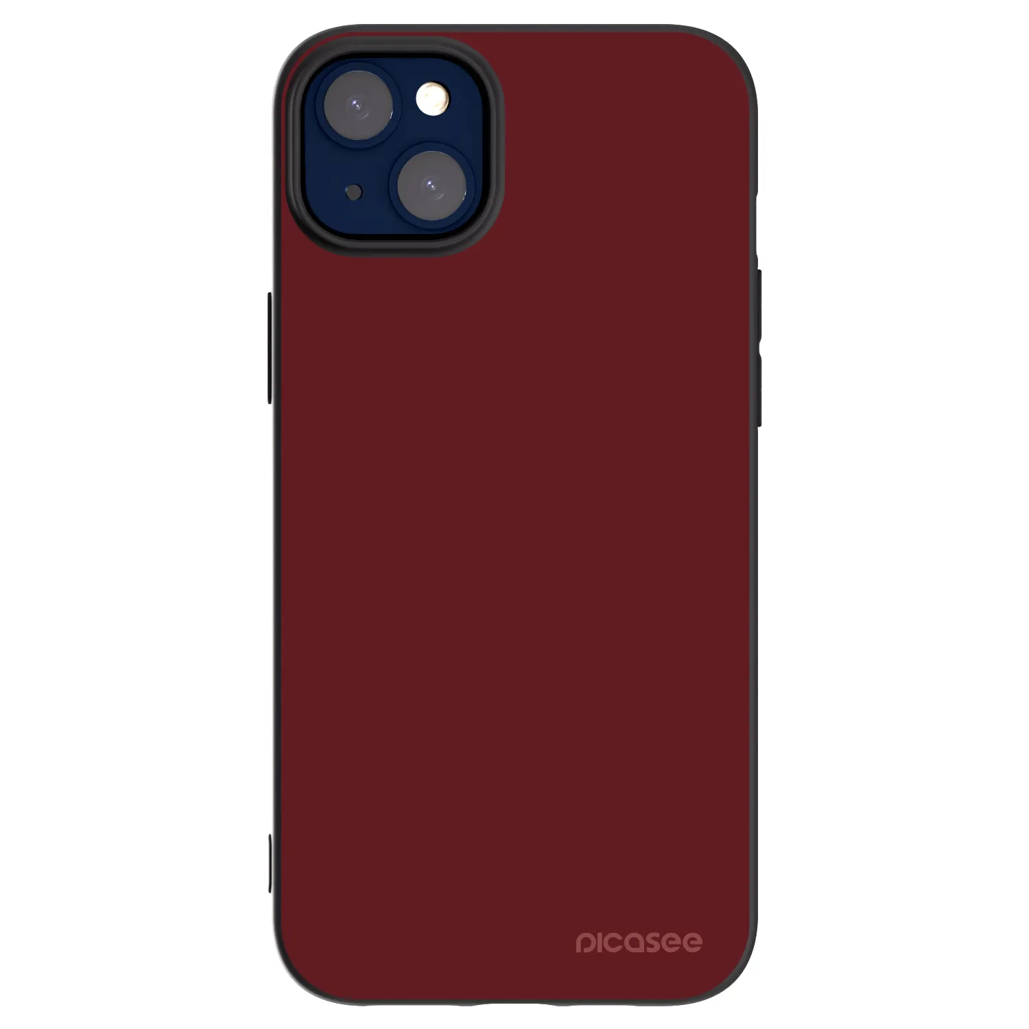 Picasee crna silikonska maskica za Apple iPhone 14 Plus - Red Bliss