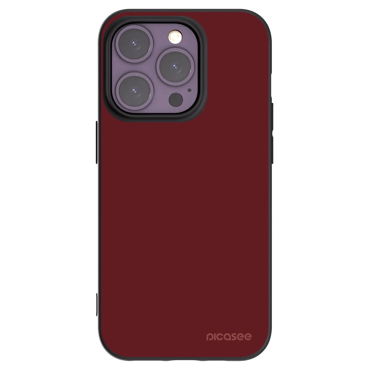 Picasee crna silikonska maskica za Apple iPhone 14 Pro - Red Bliss