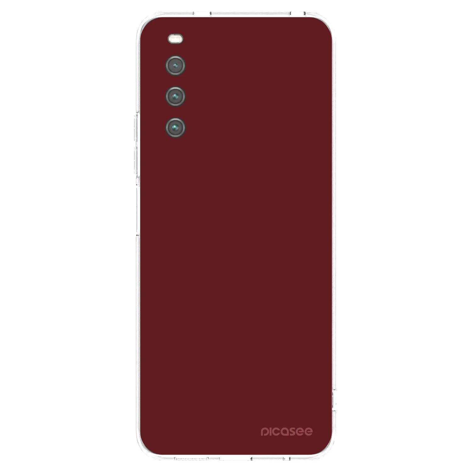 Picasee silikonska prozirna maskica za Sony Xperia 10 IV 5G - Red Bliss