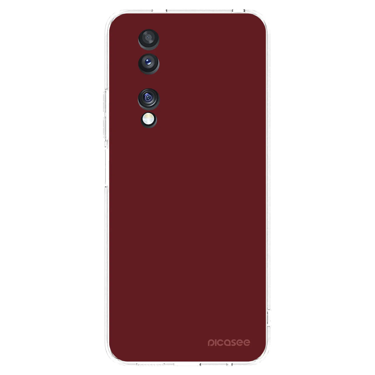 Picasee silikonska prozirna maskica za Honor 70 - Red Bliss