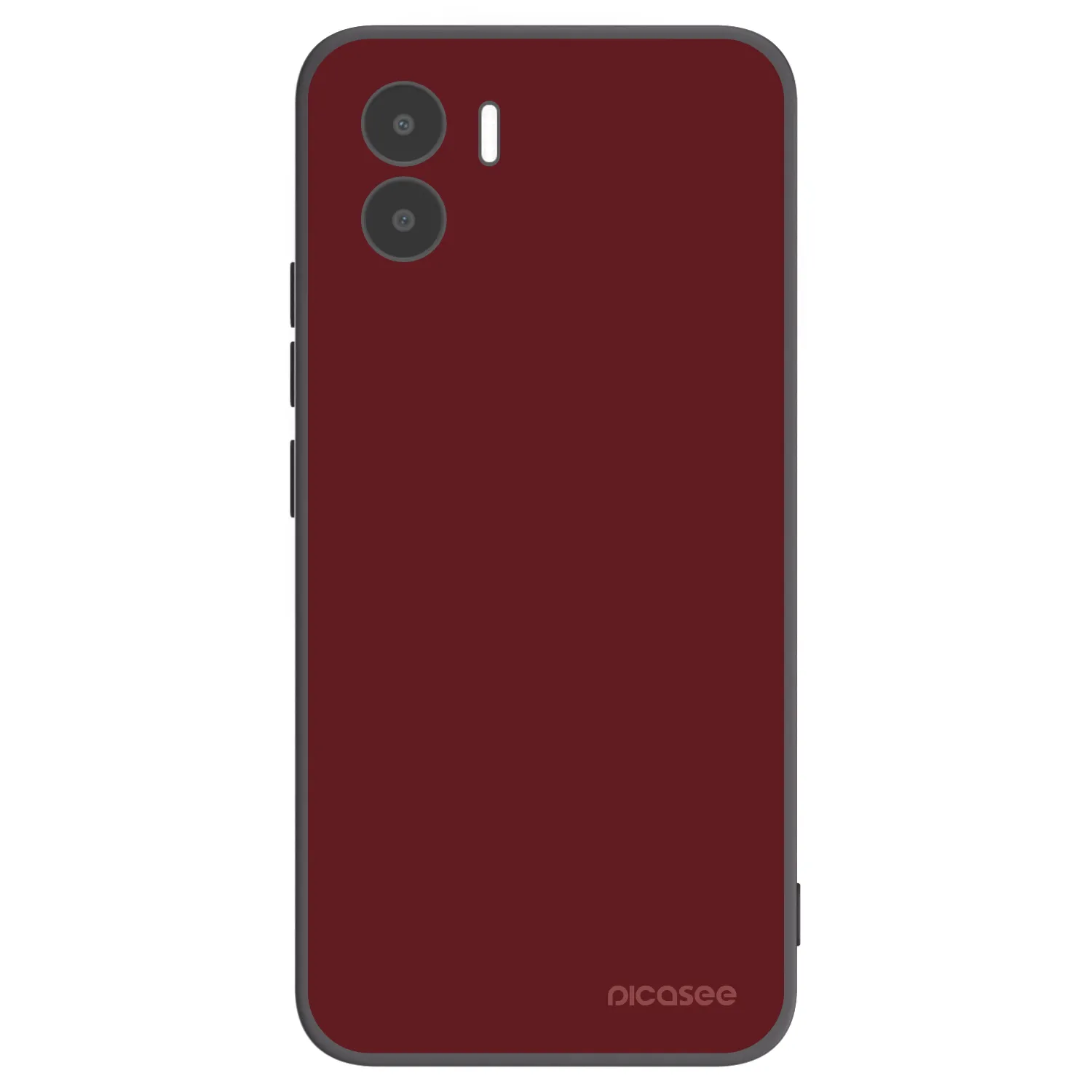 Picasee crna silikonska maskica za Xiaomi Redmi A1 - Red Bliss