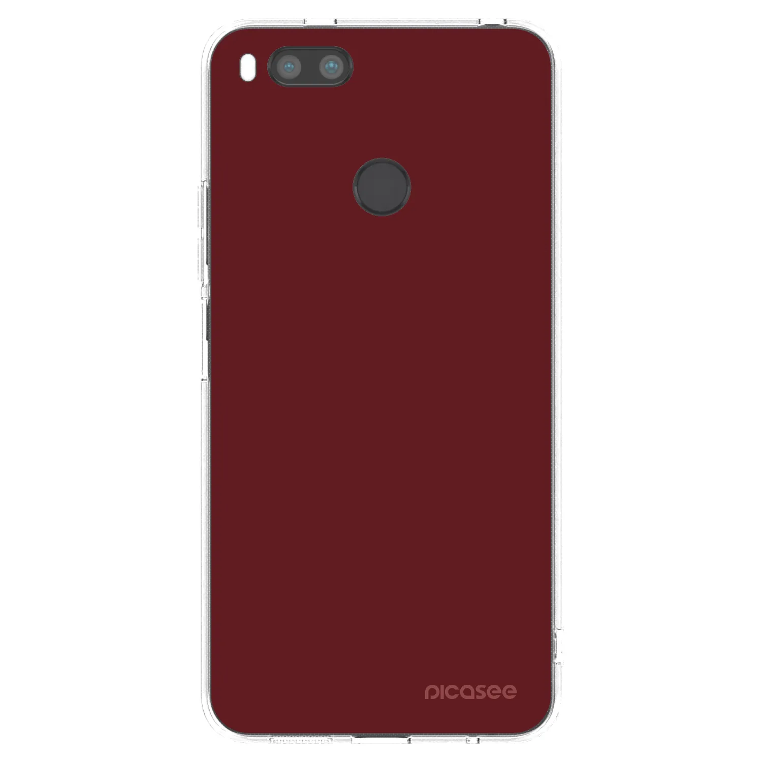 Picasee silikonska prozirna maskica za Xiaomi Redmi A1 - Red Bliss