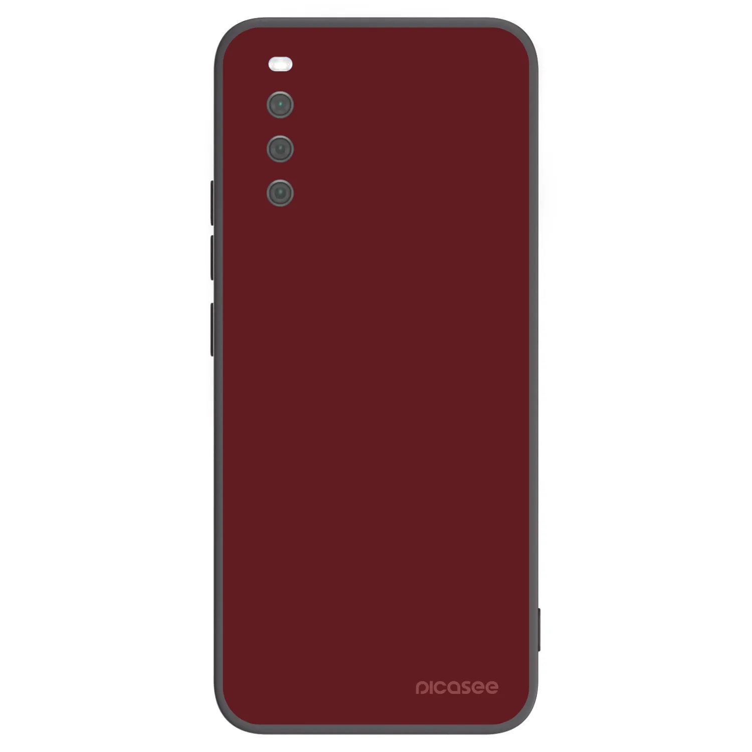 Picasee crna silikonska maskica za Sony Xperia 10 III - Red Bliss