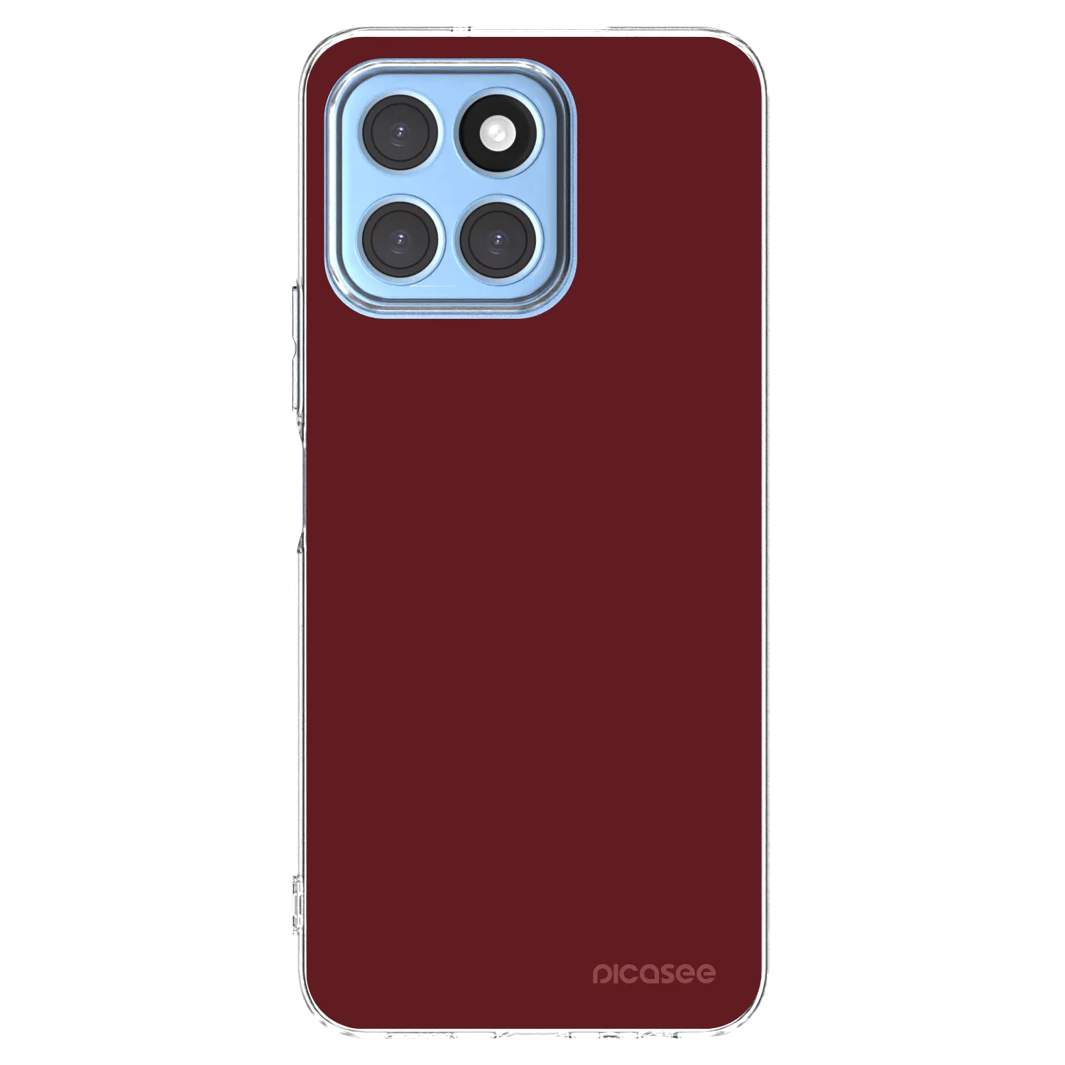 Picasee silikonska prozirna maskica za Honor X6 - Red Bliss