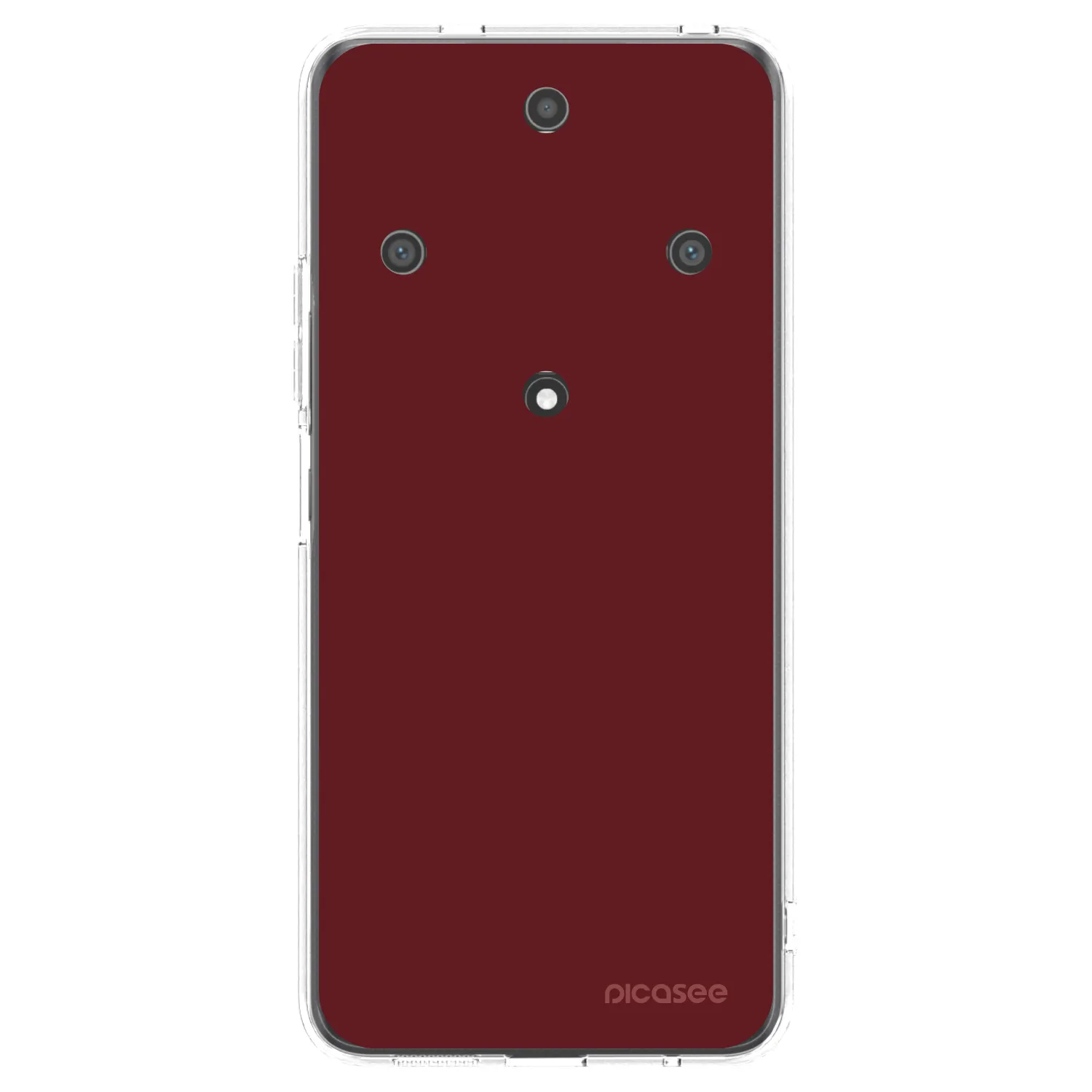 Picasee silikonska prozirna maskica za Honor Magic5 Lite 5G - Red Bliss