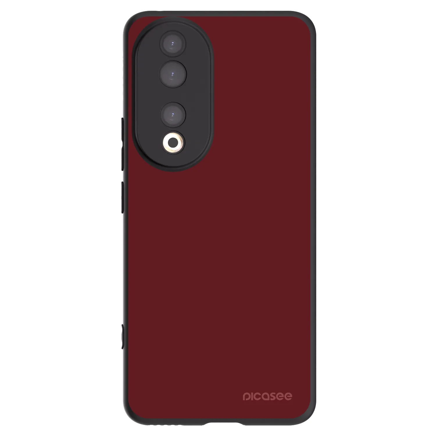 Picasee crna silikonska maskica za Honor 90 5G - Red Bliss