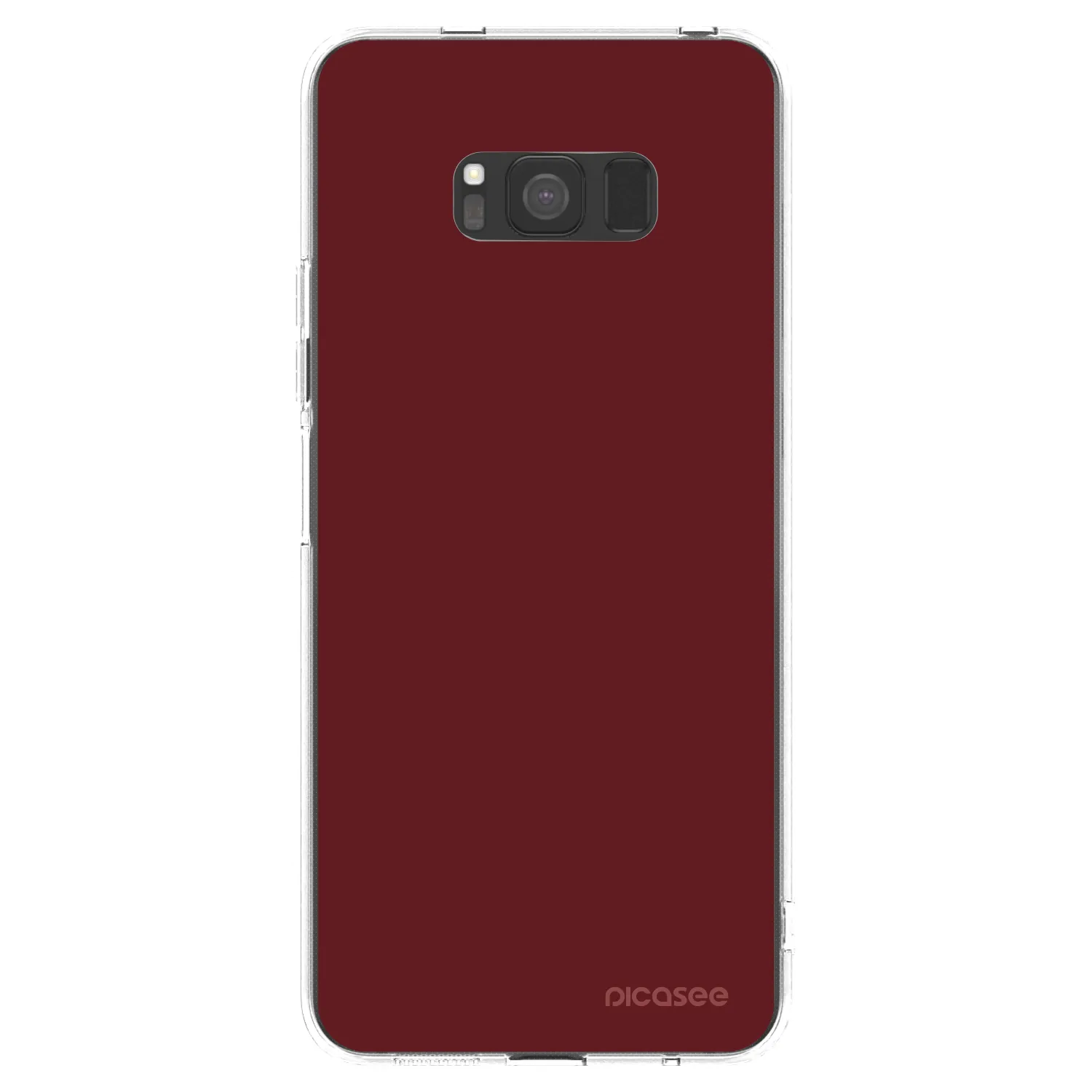 Picasee silikonska prozirna maskica za Samsung Galaxy A73 5G - Red Bliss