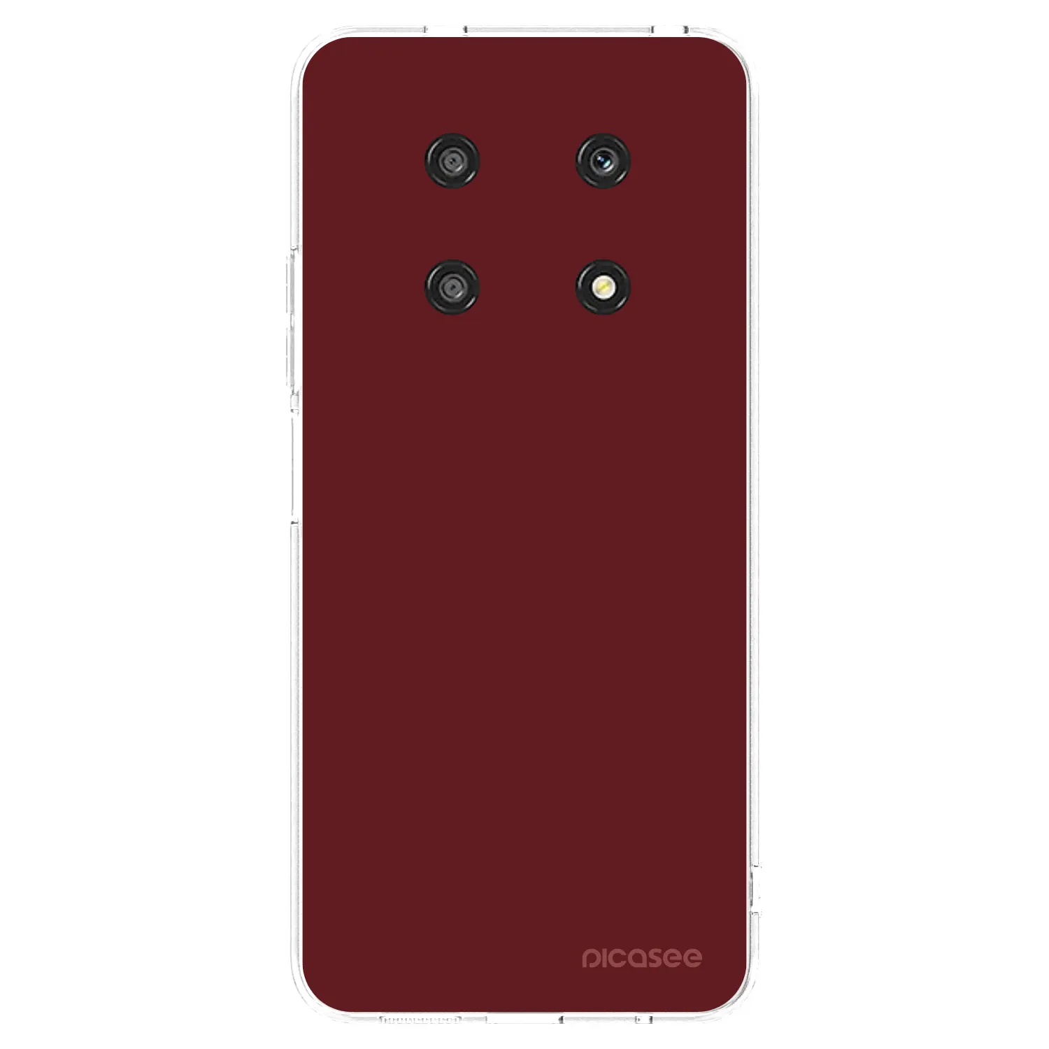 Picasee silikonska prozirna maskica za Honor Magic4 Lite 5G - Red Bliss