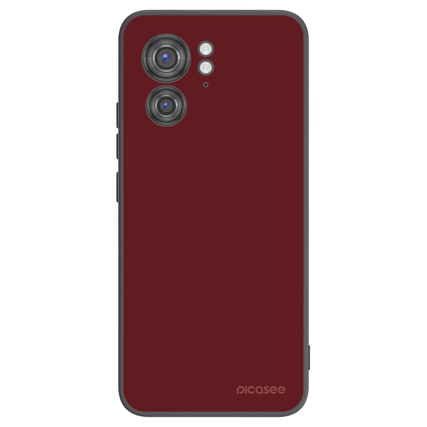 Picasee crna silikonska maskica za Motorola Edge 40 - Red Bliss