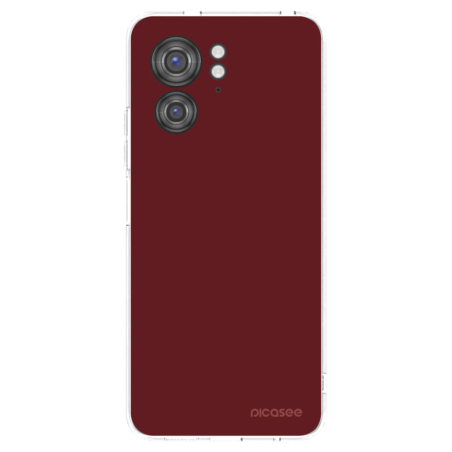 Picasee silikonska prozirna maskica za Motorola Edge 40 - Red Bliss