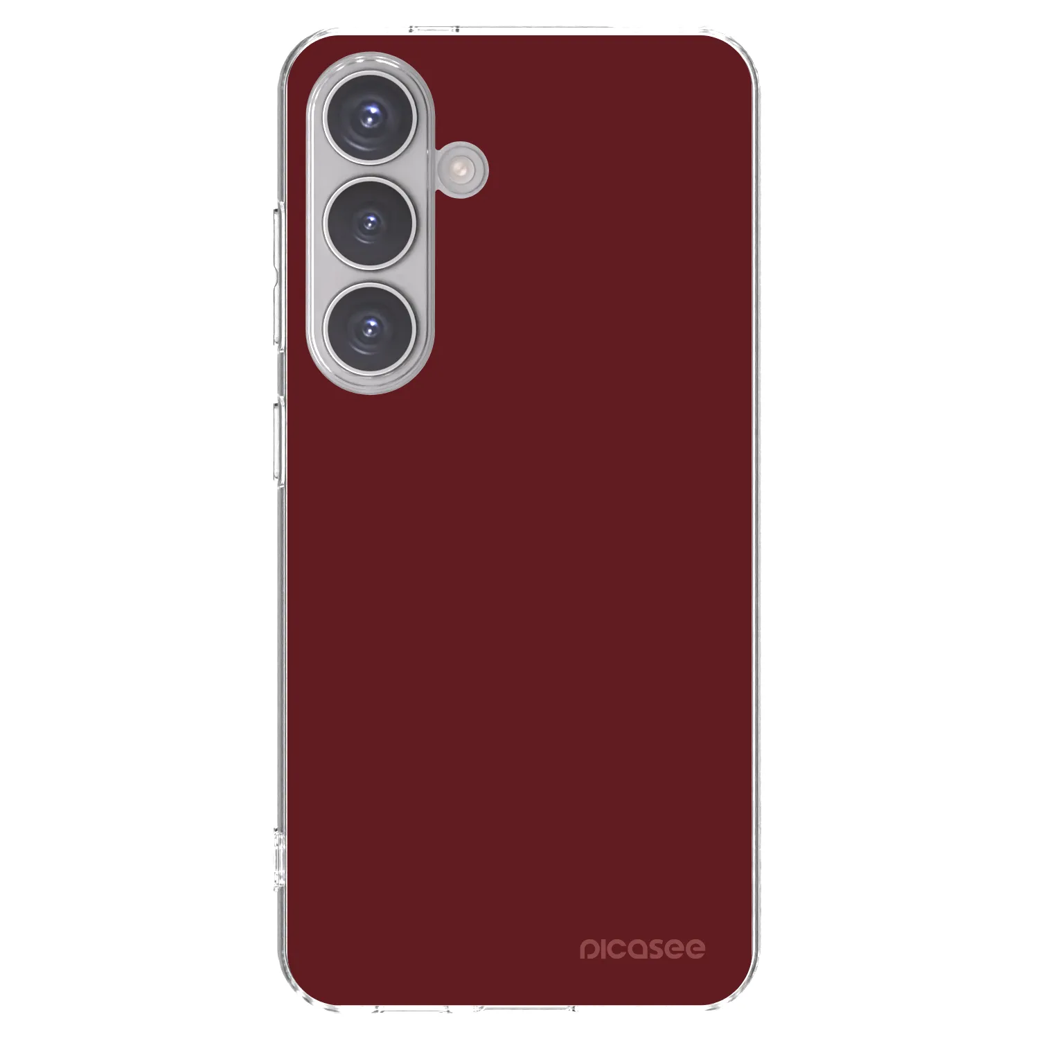 Picasee silikonska prozirna maskica za Samsung Galaxy S24 S921B 5G - Red Bliss